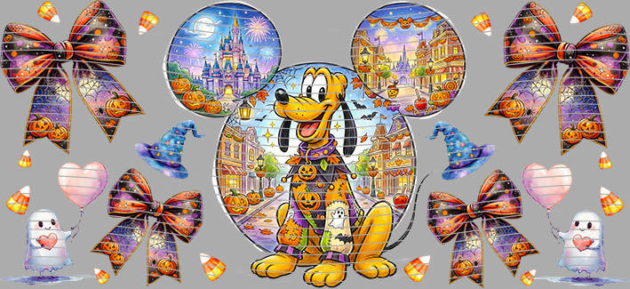 16oz Disney style-D-2733